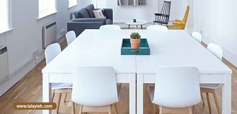 ترفندهای از بین بردن لکه از روی میز چوبی سفید در کمترین زمان میز چوبی سفید