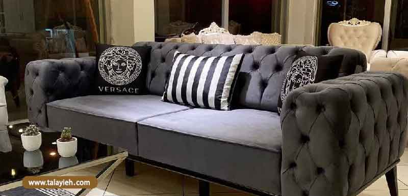 جذاب ترین سبک مبلمان اداری برای محیط هلالی مبل چستر