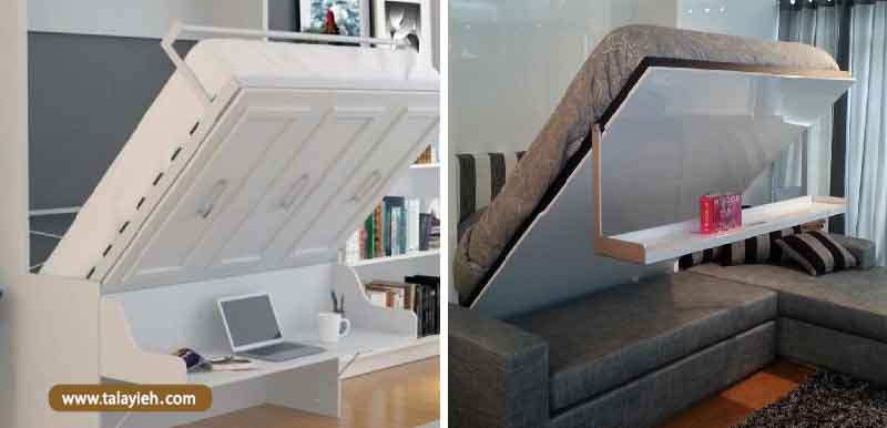 آشنایی با انواع مبل تخت خواب شو باکس دار مبل تخت خواب شو