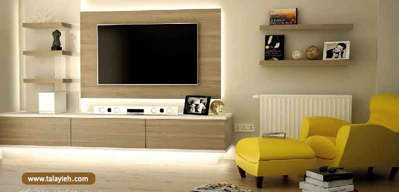 مزیت استفاده از میزتلویزیون ال سی دی و انواع آن میز تلویزیون دیواری