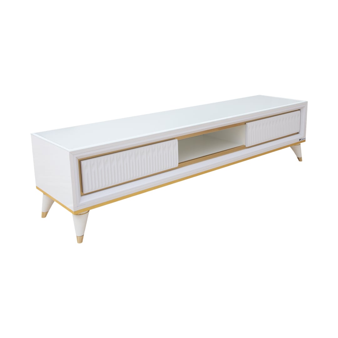 میز تلویزیون سفید