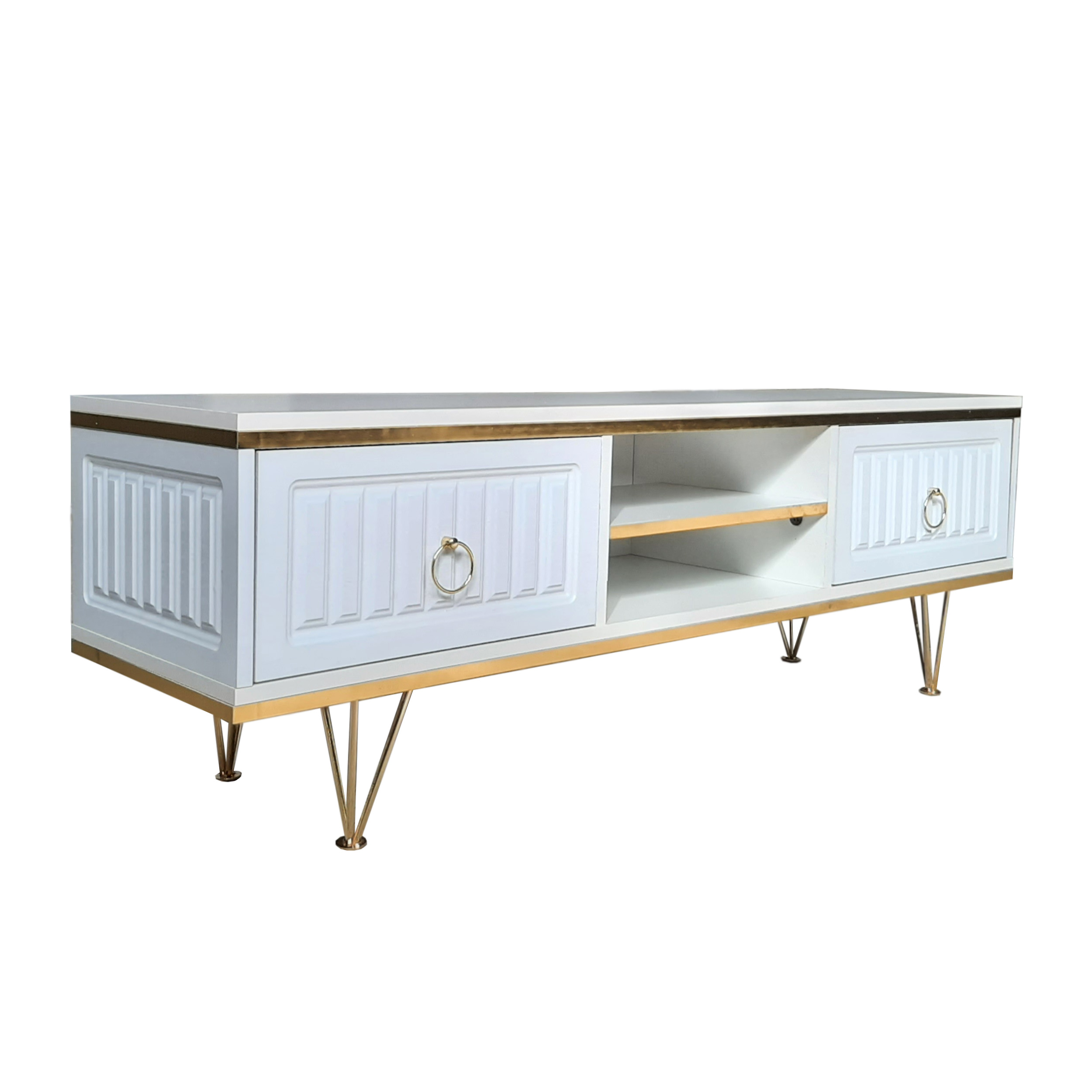 میز تلویزیون سفید