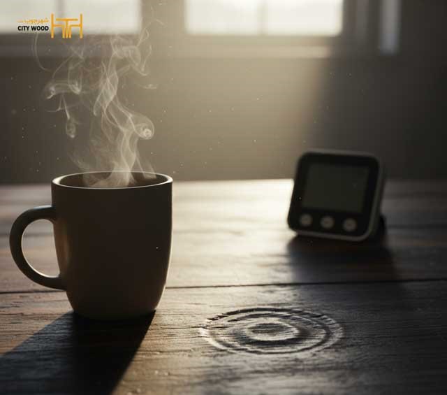 نکات نگهداری چوب برای میزهای چوبی: جلوگیری از ترک، رطوبت و انبساط نگهداری چوب
