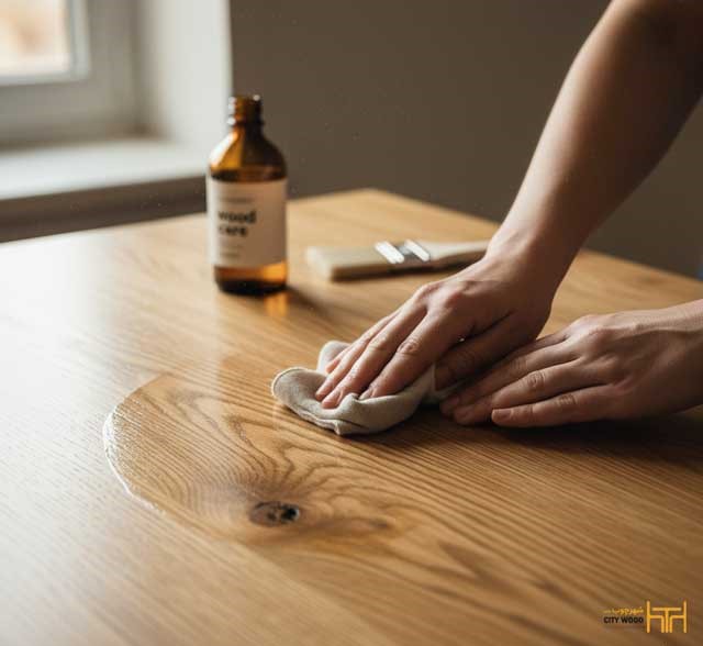 نگهداری از وسایل چوبی 