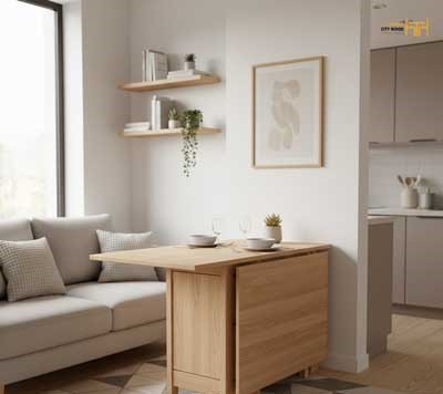 راهنمای خرید میز تاشو | بهترین انتخاب برای دکوراسیون خانه‌های کوچک