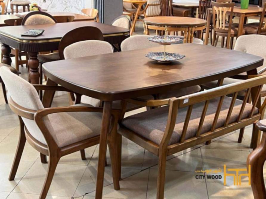 سرویس ناهارخوری مدل اِسکاندی ۴ نفره کد 70002