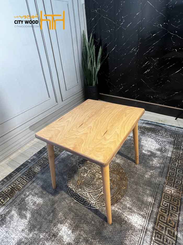 میز ناهارخوری دو نفره مدل آوین کد 80006